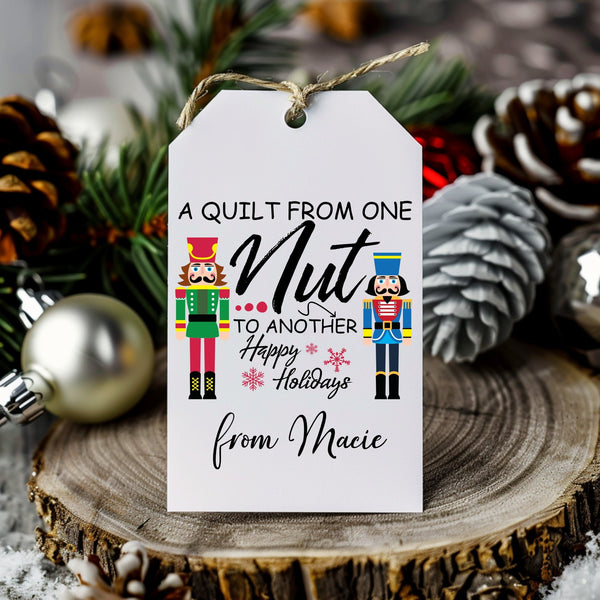 Free Quilt Gift Tags. A Quilt from One Nut to Another! - Jammin Threads
