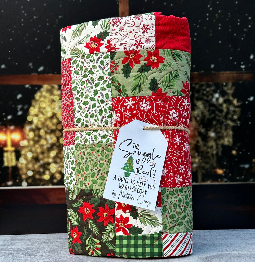 Free Quilt Gift Tags. The Snuggle is Real. A quilt to keep you cozy and warm! - Jammin Threads
