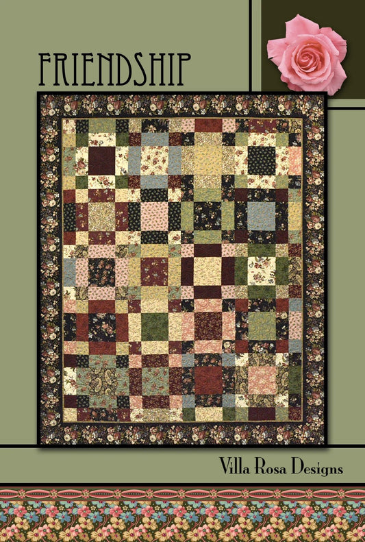 Friendship Quilt Pattern by Villa Rosa Designs - Jammin Threads