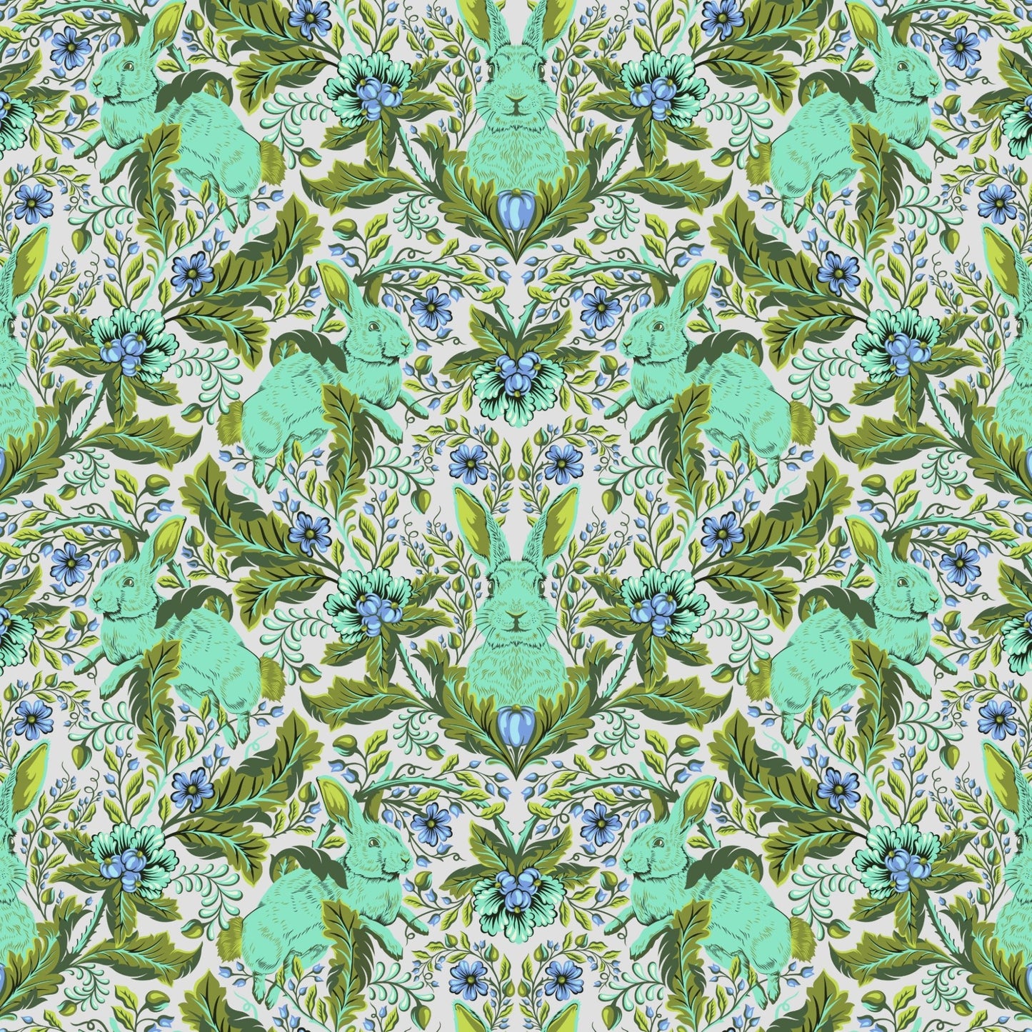 Full Moon Forest II Quilt Fabric by Tula Pink Hoppy Go Lucky - Starlight PWTP246.STARLIGHT - Jammin Threads