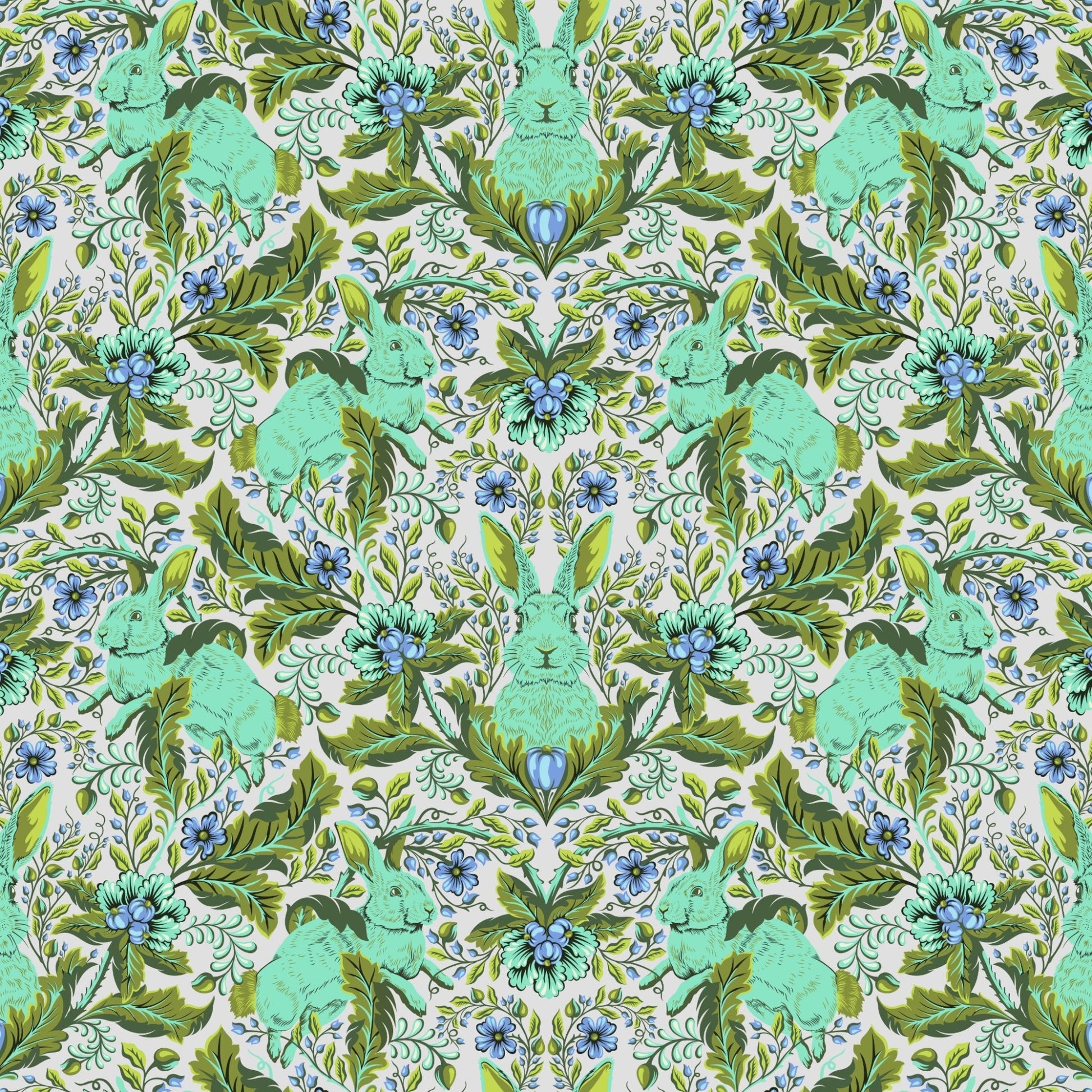 Full Moon Forest II Quilt Fabric by Tula Pink Hoppy Go Lucky - Starlight PWTP246.STARLIGHT - Jammin Threads