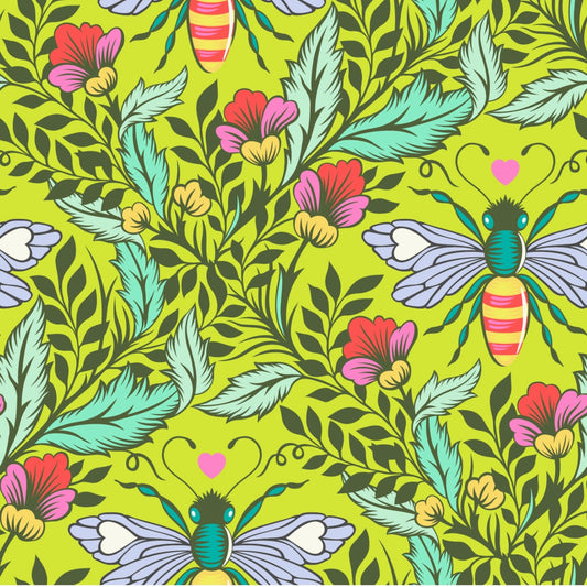 Full Moon Forest II Quilt Fabric by Tula Pink Shake Your Honey Maker PWTP248.ENCHANTED - Jammin Threads