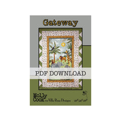 Gateway Quilt Pattern by Molly Cook for Villa Rosa Designs – Panel Quilt Pattern, Beginner Friendly, Safari Quilt Design (PDF Version)) - Jammin Threads