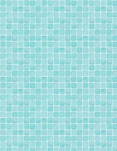 Gentle Meadow Quilt Fabric by Lola Molina Checker Light Teal 3022 32118 774 - Jammin Threads