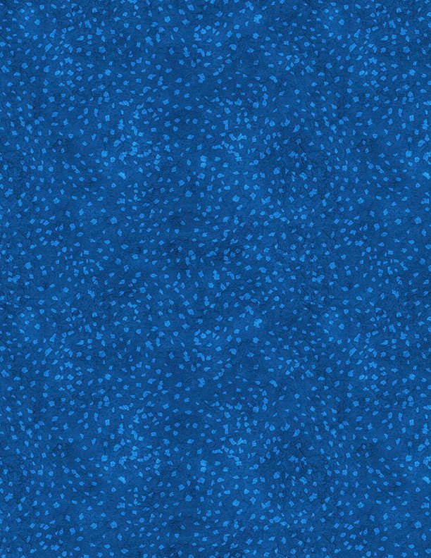 Gentle Meadow Quilt Fabric by Lola Molina Dot Texture Blue 3022 32119 444 - Jammin Threads