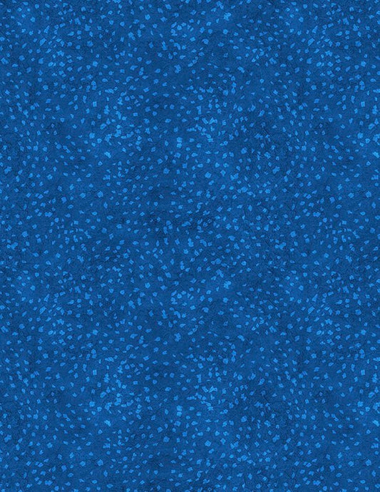 Gentle Meadow Quilt Fabric by Lola Molina Dot Texture Blue 3022 32119 444 - Jammin Threads
