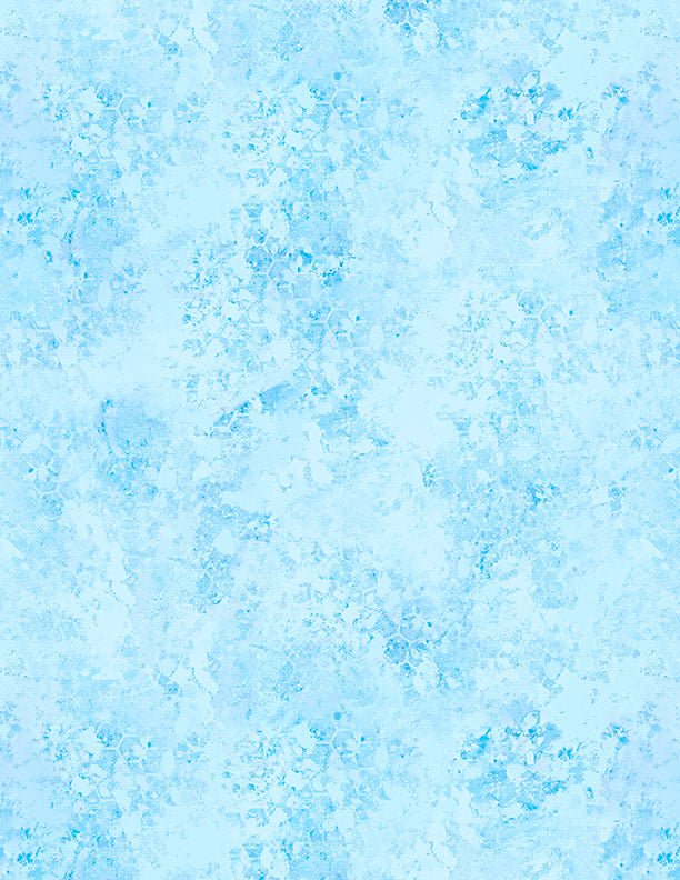 Gentle Meadow Quilt Fabric by Lola Molina Watercolor Texture Light Blue 3022 32120 444 - Jammin Threads