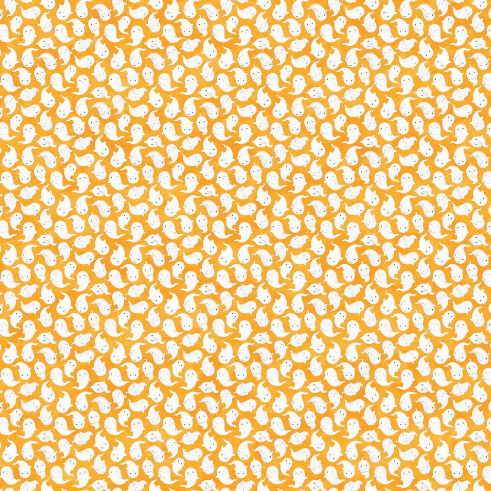 Ghost Town Quilt Halloween Quilt Fabric 28937 - 65 Mini Ghosts by Deborah Edwards & Emily Wenk for Northcott Fabrics - Jammin Threads