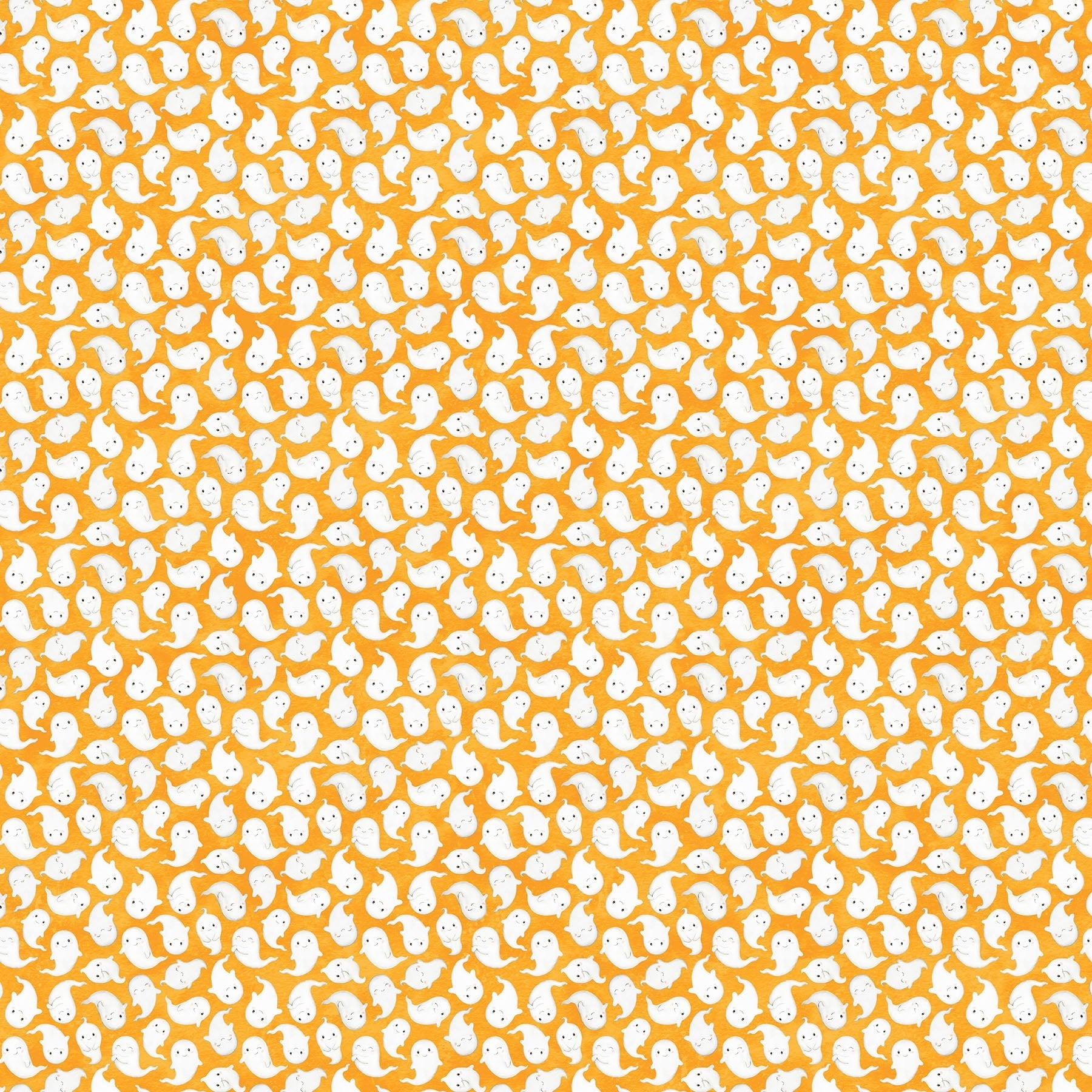 Ghost Town Quilt Halloween Quilt Fabric 28937 - 65 Mini Ghosts by Deborah Edwards & Emily Wenk for Northcott Fabrics - Jammin Threads