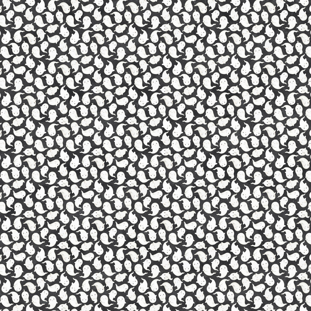 Ghost Town Quilt Halloween Quilt Fabric 28937 - 98 Mini Ghosts by Deborah Edwards & Emily Wenk for Northcott Fabrics - Jammin Threads