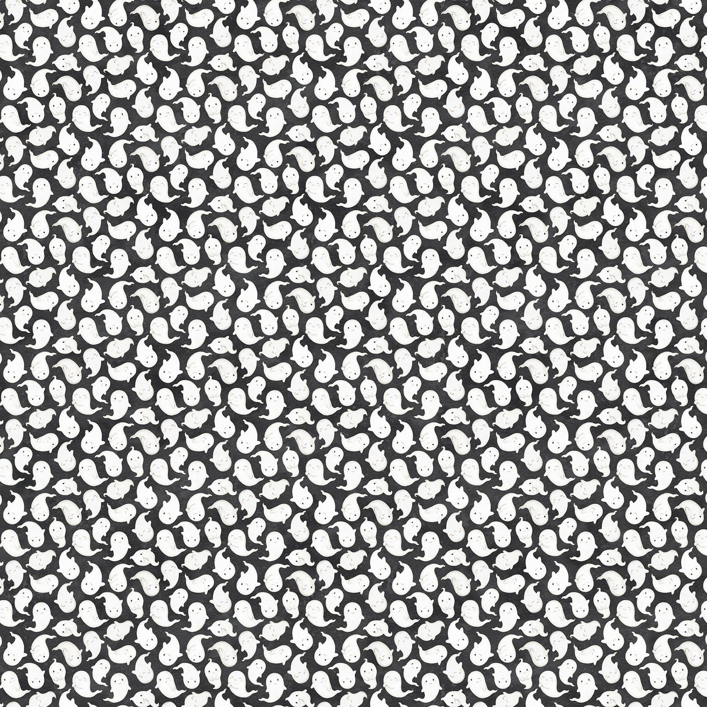 Ghost Town Quilt Halloween Quilt Fabric 28937 - 98 Mini Ghosts by Deborah Edwards & Emily Wenk for Northcott Fabrics - Jammin Threads