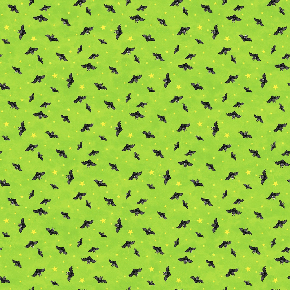 Ghost Town Quilt Halloween Quilt Fabric 28938 - 75 Bats by Deborah Edwards & Emily Wenk for Northcott Fabrics - Jammin Threads