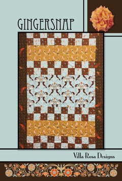 Gingersnap Quilt Pattern by Villa Rosa Designs (PDF Download) - Jammin Threads