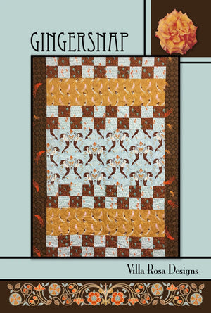 Gingersnap Quilt Pattern by Villa Rosa Designs (PDF Download) - Jammin Threads