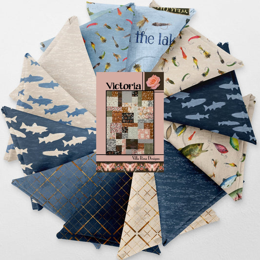 Gone Fishing Quilt Kit - Jammin Threads