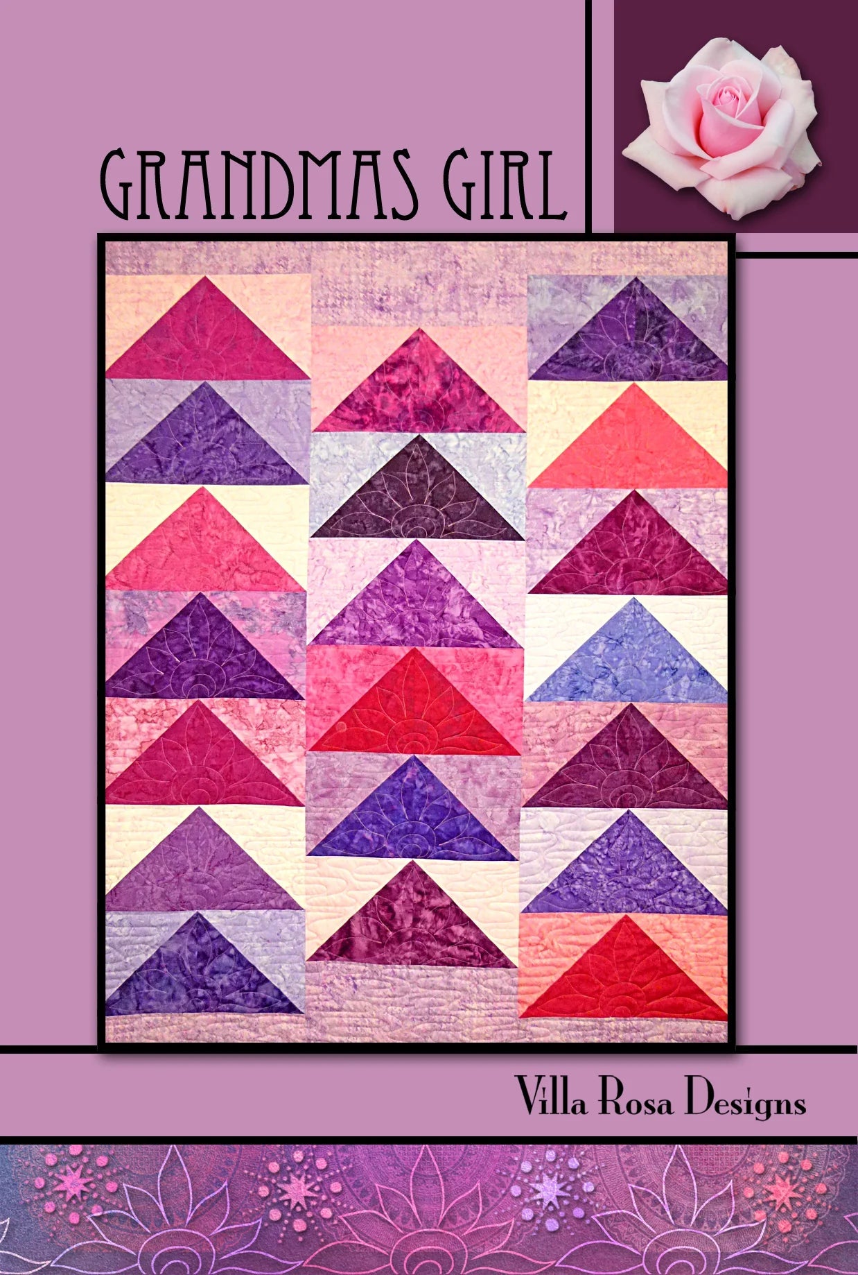 Grandmas Girl Quilt Pattern by Villa Rosa Designs - Jammin Threads