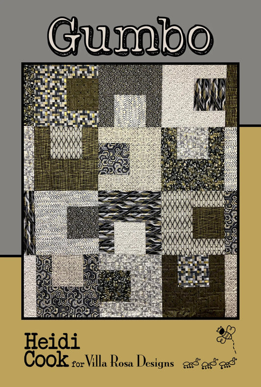 Gumbo Quilt Pattern by Heidi Cook - Jammin Threads