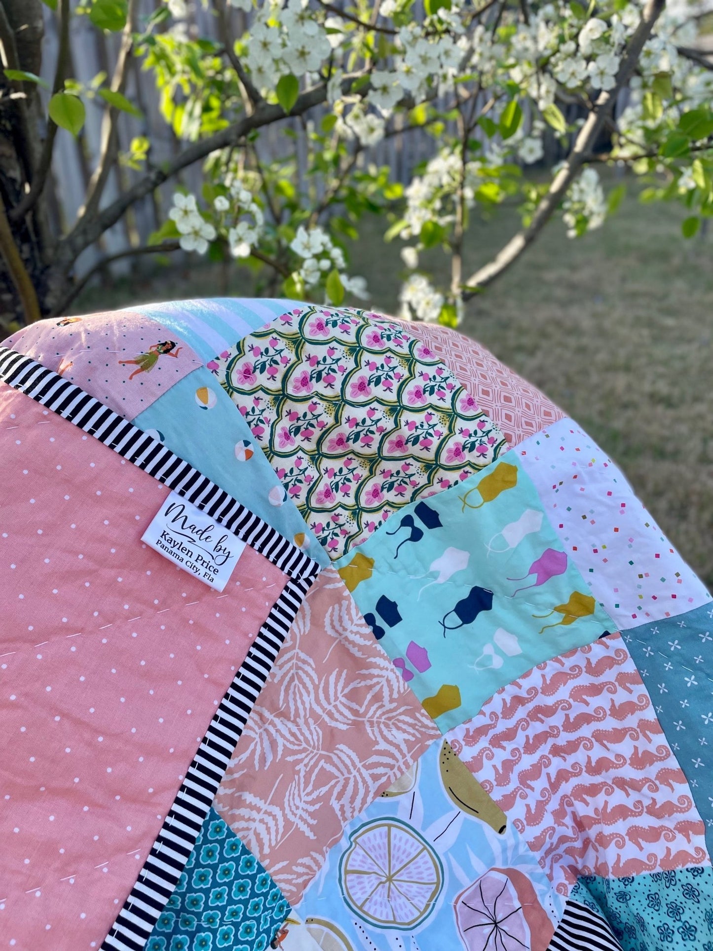 Handmade Satin Labels. Quality satin quilt labels and tags - Jammin Threads