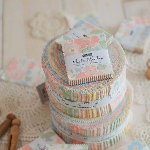 Handmade Sweetness Charm Pack by My Sew Quilty Life for Moda Fabrics – 31790PP - Jammin Threads