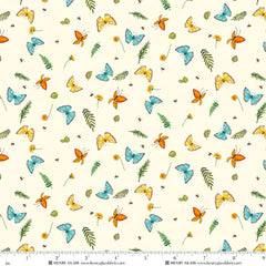 Happy Campers Butterflies Quilt Fabric by Sharon Kuplack for Henry Glass - Jammin Threads