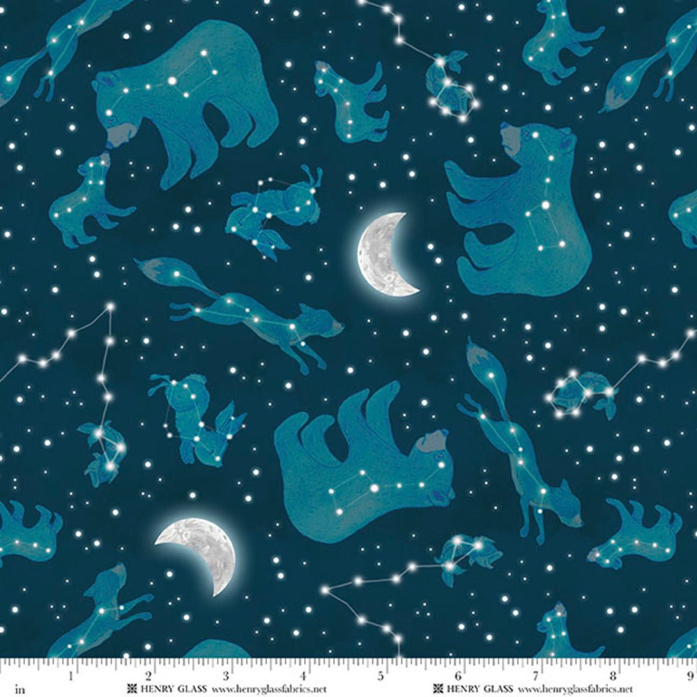 Happy Campers Constellations Quilt Fabric by Sharon Kuplack for Henry Glass - Jammin Threads