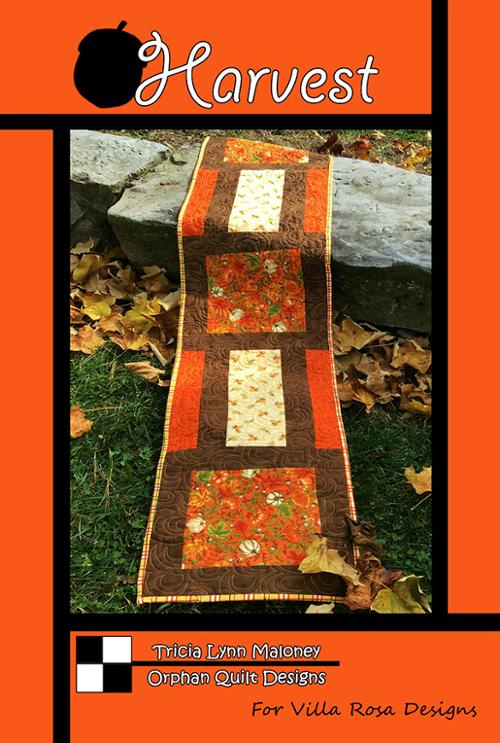 Harvest Table Runner Pattern by Orphan Quilt and Villa Rosa Designs (PDF Downloadable Version) - Jammin Threads