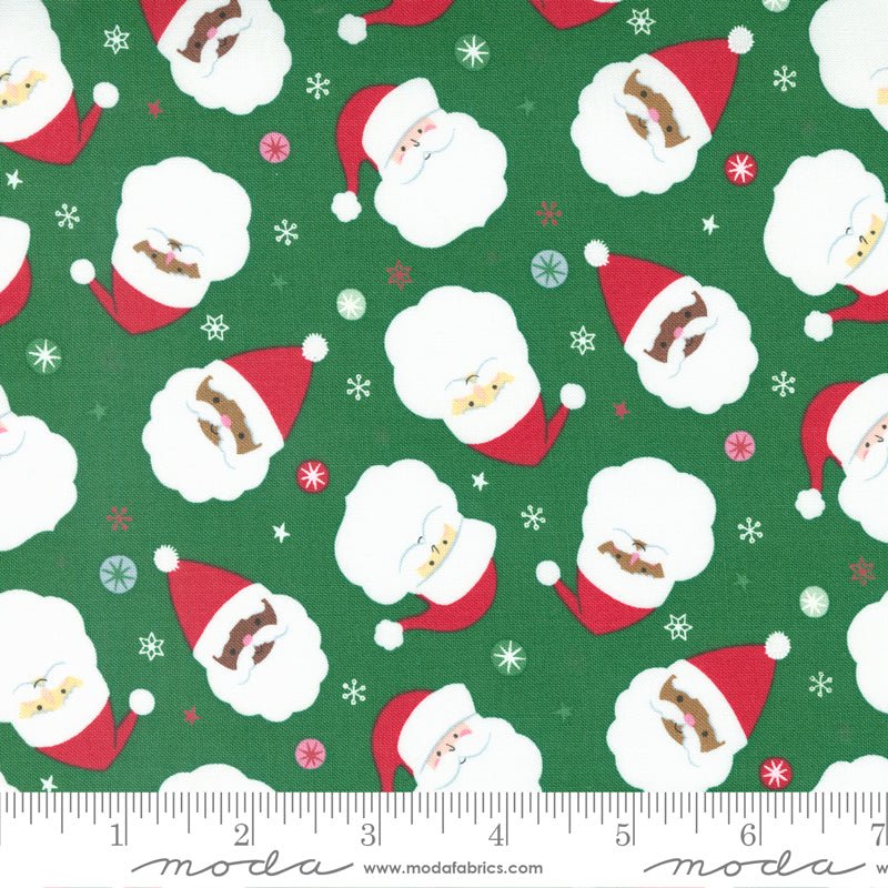 Hello Holidays Evergreen Christmas Quilt Fabric by Abi Hall - Jammin Threads