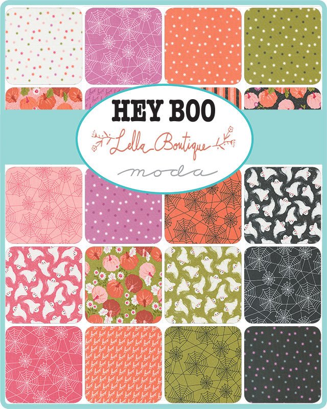 Hey Boo Fat Quarter Bundle by Lella Boutique for Moda Fabrics. - Jammin Threads