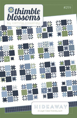 Hideaway Quilt Pattern by Camille Roskelley | Thimble Blossoms 259 - Jammin Threads