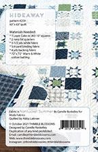 Hideaway Quilt Pattern by Camille Roskelley | Thimble Blossoms 259 - Jammin Threads