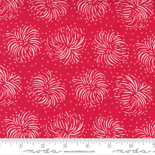 Holiday Americana Red Quilt Fabric by Stacy Iest Hsu 20761 12 - Jammin Threads