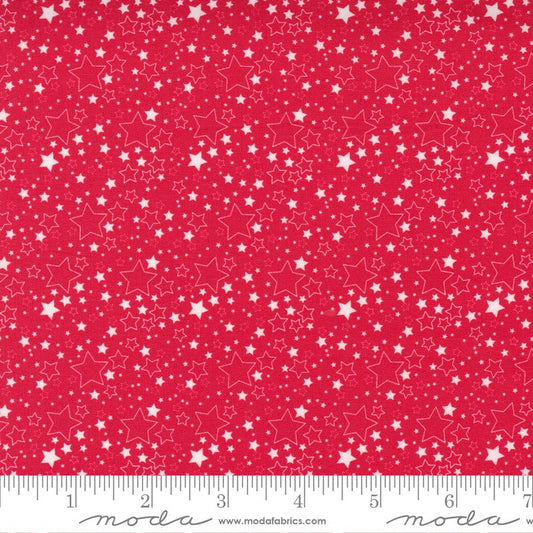 Holiday Americana Red Quilt Fabric by Stacy Iest Hsu 20764 12 - Jammin Threads