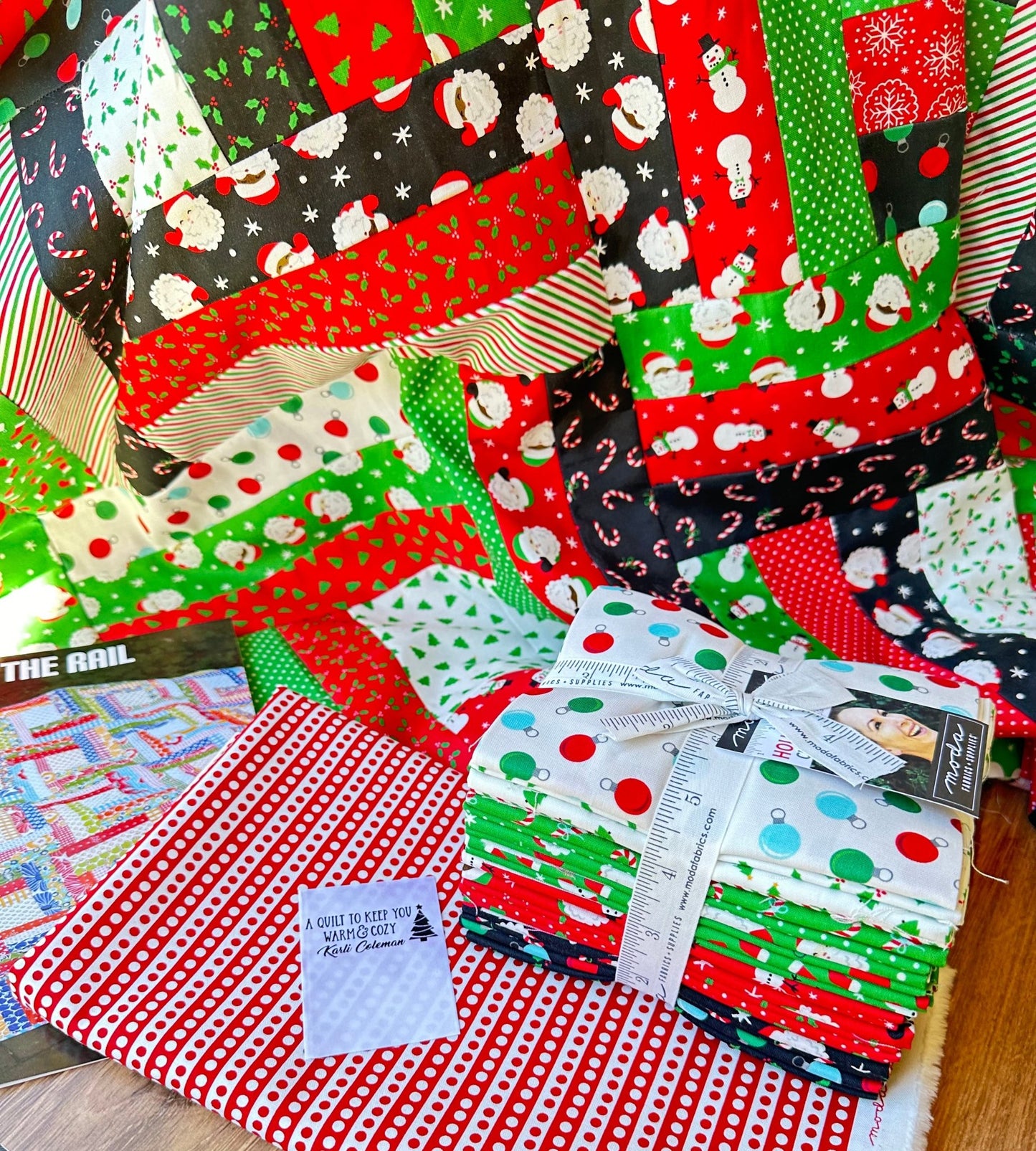 Holiday Essential Christmas Quilt Kit - Jammin Threads