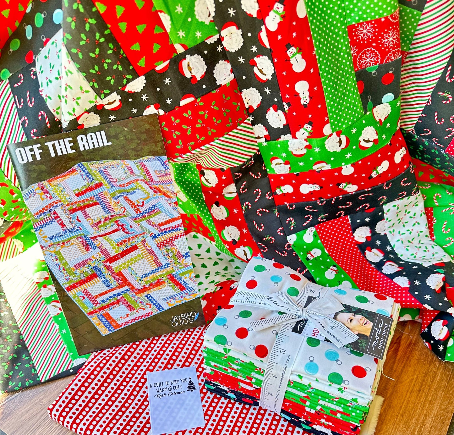 Holiday Essential Christmas Quilt Kit - Jammin Threads