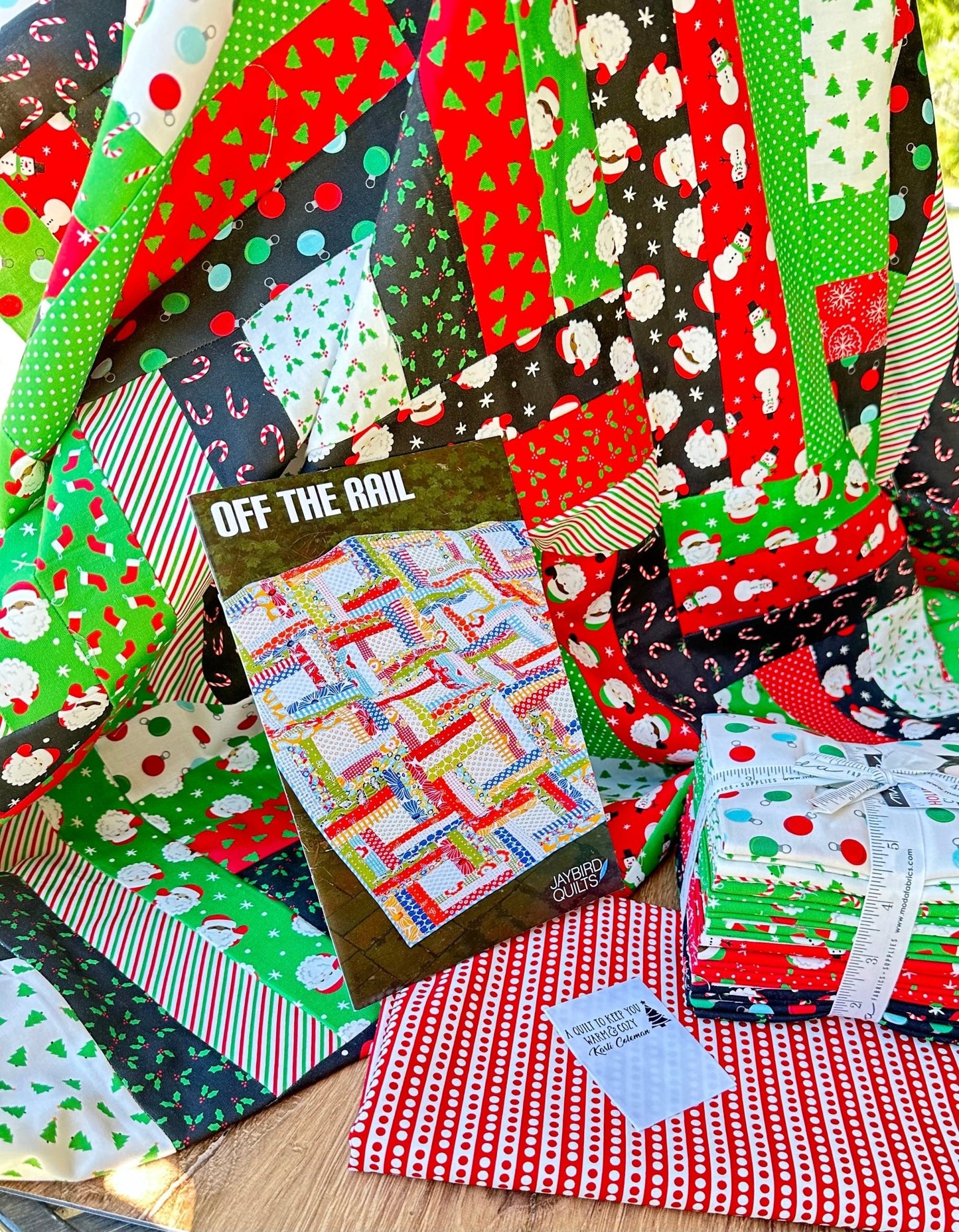 Holiday Essential Christmas Quilt Kit - Jammin Threads