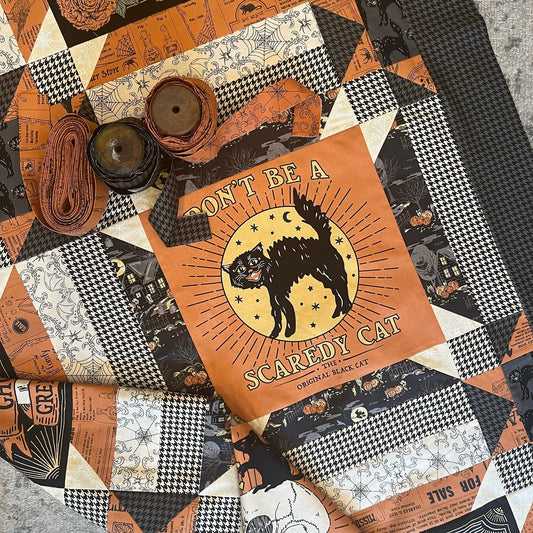 Home Sweet Haunt Halloween Craft Panel Multi by Stacy Iest Hsu for Moda Fabrics 20919 11 - Jammin Threads