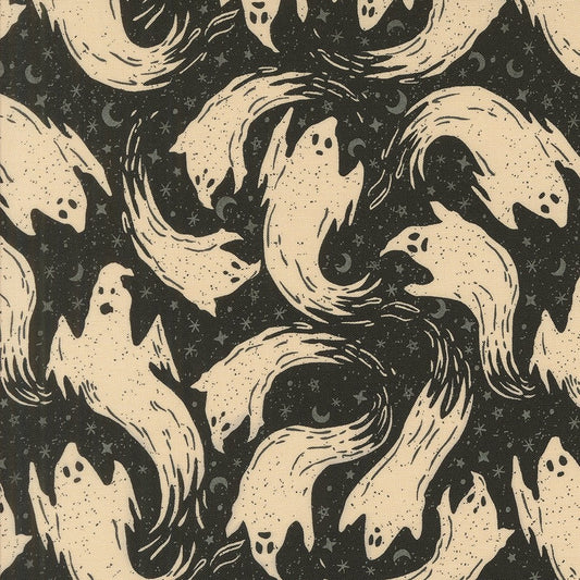 Home Sweet Haunt Halloween Quilt Fabric by Stacy Iest Hsu for Moda Fabrics Midnight 20914 17 - Jammin Threads