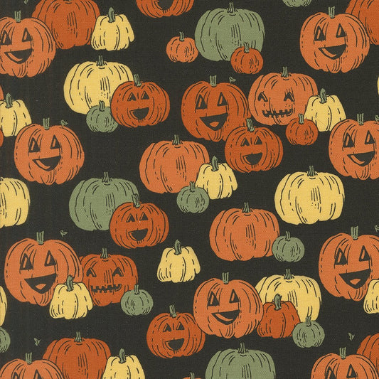 Home Sweet Haunt Halloween Quilt Fabric by Stacy Iest Hsu for Moda Fabrics MIDNIGHT 20916 17 - Jammin Threads