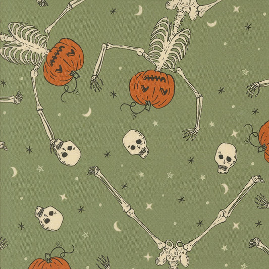 Home Sweet Haunt Halloween Quilt Fabric by Stacy Iest Hsu for Moda Fabrics MOSS 20913 15 - Jammin Threads