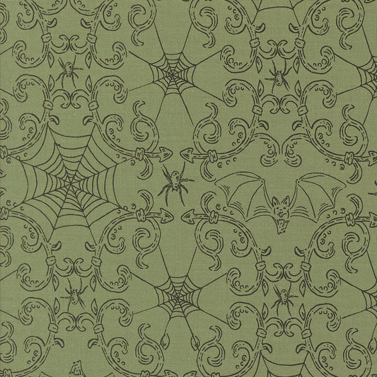 Home Sweet Haunt Halloween Quilt Fabric by Stacy Iest Hsu for Moda Fabrics MOSS 20917 15 - Jammin Threads