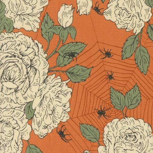 Home Sweet Haunt Halloween Quilt Fabric by Stacy Iest Hsu for Moda Fabrics PUMPKIN 20911 14 - Jammin Threads