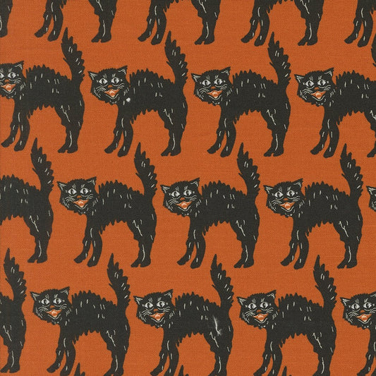 Home Sweet Haunt Halloween Quilt Fabric by Stacy Iest Hsu for Moda Fabrics Rust 20915 13 - Jammin Threads