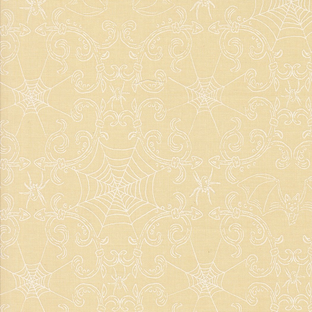 Home Sweet Haunt Halloween Quilt Fabric by Stacy Iest Hsu for Moda Fabrics WHITE 20917 21 - Jammin Threads
