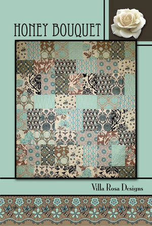 Honey Bouquet Quilt Pattern by Villa Rosa Designs. (PDF Version) - Jammin Threads