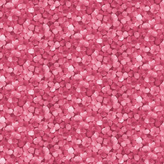 Hydrangeas in the Garden Quilt Fabric All over Floral Raspberry Pearl CPL16831 - RASPBERRY - Jammin Threads