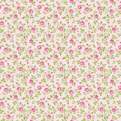 Hydrangeas in the Garden Quilt Fabric Tossed Floral Pink C16832 - PINK - Jammin Threads