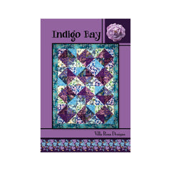 Indigo Bay Quilt Pattern by Villa Rosa Designs (PDF Download) - Jammin Threads