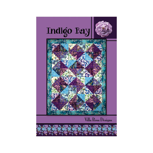 Indigo Bay Quilt Pattern by Villa Rosa Designs (PDF Download) - Jammin Threads