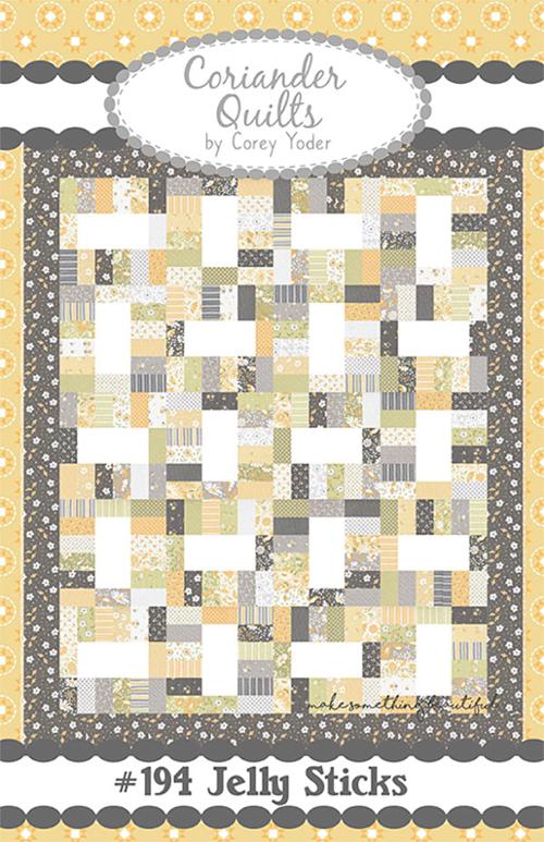 Jelly Sticks Quilt Pattern CQ 194 Coriander Quilts - Jammin Threads