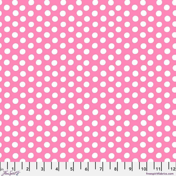Kaffe Fassett Spot in Pink Quilting Cotton Fabric – FreeSpirit - Jammin Threads